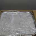 Alpha Living 6 Pack - Disposable Chafing Dish Buffet Set, Half Size Pans, Welded Body Food Warmers for Parties, Fuel Cans Complete Set, Warming Trays