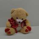HollyHOME I Love You Teddy Bear Stuffed Animal Plush Teddy Bear with Red Hearts and Bow Sweet Plush Toy Gift 20 inches