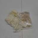 Fumete 60 Pieces Mini Rosary Favors Baptism Favors Acrylic Rosary Beads Finger Baptism Rosaries with Organza Bags for Christening Weddings Party