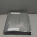 SpaceAid 6 Pack Bed Sheet Organizers and Storage, Foldable Sheet Organizer with Window for Linen Closet, Set Folder Keeper for Queen & King Size Bedding Storage (Gray)