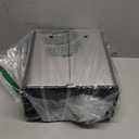 Mbillion Kitchen Compost Bin Hanging Can with Lid 1.05 Gallon Stainless Steel Garbage Can for Kitchen Cabinet Door Mounted Can Under Sink Door RV Bathroom,Silver