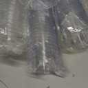 SUREHOME Plastic Champagne Flutes 40 Pack Disposable Champagne Glasses 5oz Clear Plastic Mimosa Glasses Wedding Cocktail Cups Bulk for New Years Eve Party Supplies 2025 Engagement Birthday Decorations