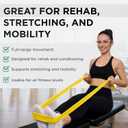 THERABAND Resistance Bands Set, Beginner Kit, Yellow, Red, Green, Latex Elastic Bands for Exercise & Physical Therapy, Strength Training for Upper & Lower Body Fitness