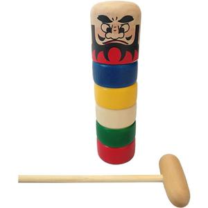Daruma Otoshi Japanese Traditional Toy (7inch)