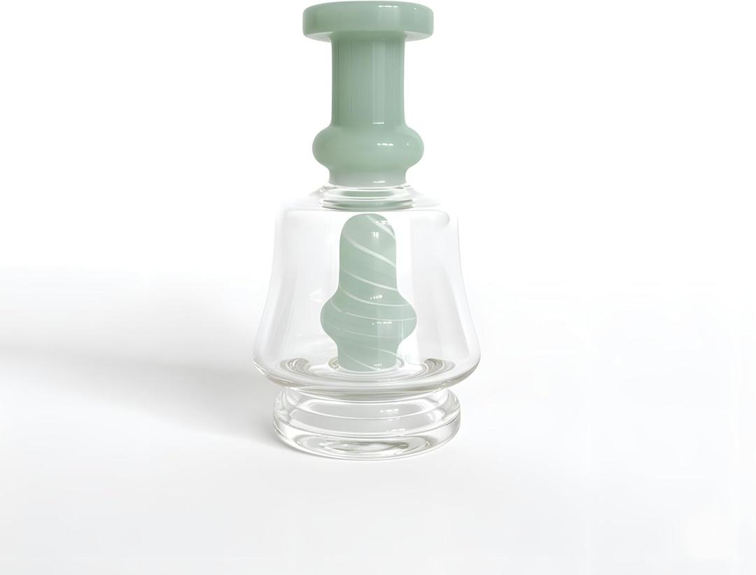Mini Glass Vase - Decorative Tabletop Vase for Home Decor