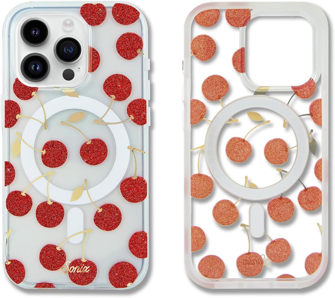 Sonix Case for iPhone 15 Pro | Compatible with MagSafe | 10ft Drop Tested | Cherry on Top