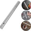 YARNOW Barbecue Skewers Storage Tube 11.92In Stainless Steel Waterproof Organizer Cylinder for Grill Utensil Storage and Outdoor Cooking Tools