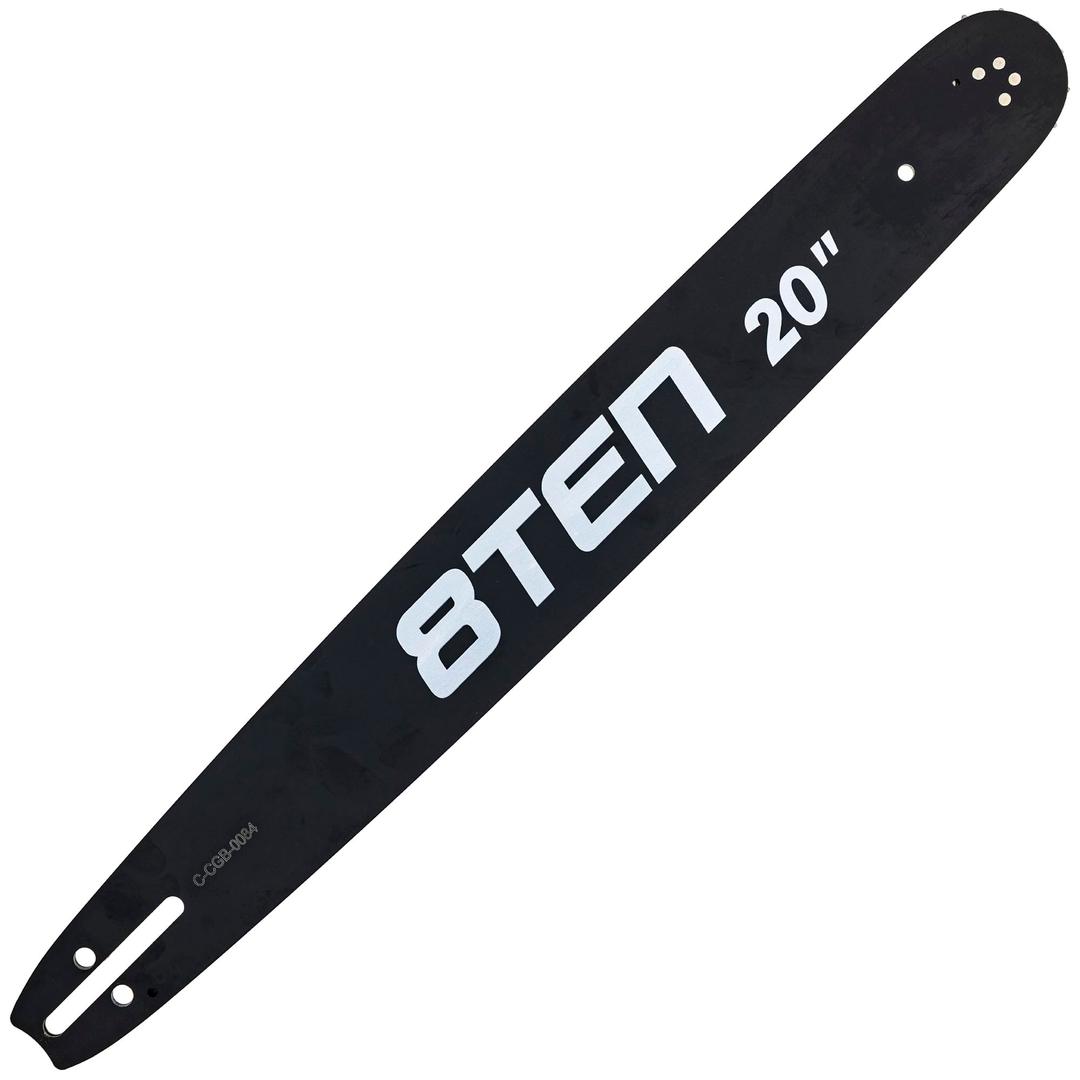 8TEN 20 Inch Chainsaw Guide Bar .058 .325 78DL Chain for Husqvarna 460 455 Poulan Jonsered Homelite Blue Max Dolmar Laminated