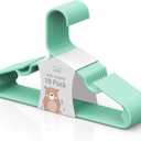Mr. Pen Kids Plastic Hangers, 10 Pack - Green Baby & Toddler Hangers