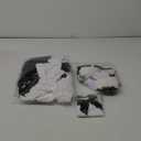 Irtysh Women Sweet Kawaii Costume Dress Anime French Maid Cosplay Furry Cat Ear Gloves Socks set (Large, Black-white)