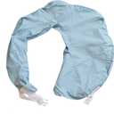 My Brest Friend Original Nursing Pillow Cover - Slipcovers For Baby - Vinyl, Adjustable Fit, Easy Care, Durable - Original Nursing Pillow Not Included, Blue