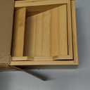 Bamboo Kitchen Drawer Organizer, Expandable Silverware Organizer, Utensil Holder, Cutlery Tray Spoon Flatware Storage with Drawer Dividers