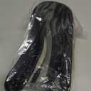 Car Steering Wheel Cover, Anti-Slip, Safety, Soft, Breathable, Heavy Duty, Thick, Full Surround, Sports Style (Black)