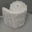 joyhalo Christmas Tree Collar, 29" White Christmas Tree Skirt Base for Artificial Trees Bottom Ring Modern Christmas Decor, White Faux Fur Tree Collar for 6-9FT Tree