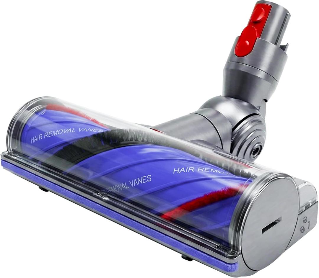 Upgrade Anti-Tangle V8 V11 Head Replacement Parts for Dyson V8(SV10) V11(SV14) V15(SV22) V7(SV11) V10(SV12) Vacuum Cleaner, Quick Release V8 Motor-Head for Hardwood Floor and Carpets Rugs