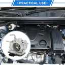 Throttle Body Assembly Compatible for Toyota Camry 2002 2003 2004, 2.4L Engine. 4Cylinder, Japan Built Models Only, 55mm Aluminum Alloy Silver Tone Engine Throttle Body Actuator