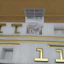 10-Piece Bathroom Hardware Accessories Set-Brushed Gold Towel Bar, Holder & Racks-SUS304 Stainless Steel-Wall Mounted,23.6-Inch