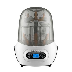 Baby Brezza Baby Bottle Sterilizer and Dryer Machine Electric Steam Sterilization - Universal Fit - Pacifiers, Glass, Plastic, and Newborn Feeding Bottles