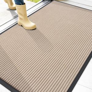 OLANLY Front Door Mat 47x32, Waterproof Heavy-Duty Indoor Outdoor Doormat