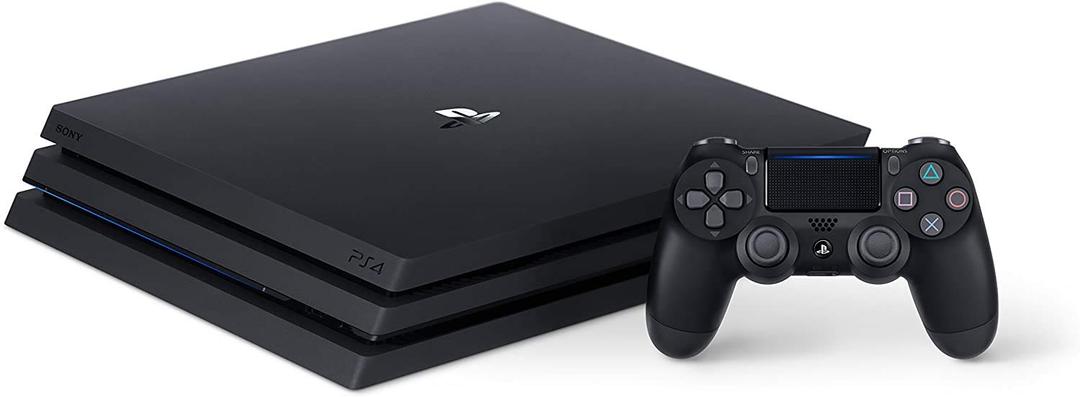 Sony PlayStation 4 Pro w/ Accessories, 1TB HDD, CUH-7215B - Jet Black