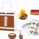 Teyva Daily 75 Pcs Football Party Favors Set 12 Rugby