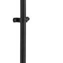 Aolemi Outdoor Shower Fixtures Kit Faucet System 3 Inch Center with Showerhead 2 Handle Exposed Shower with Brass Mix Valve Matte Black