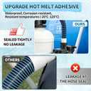 1.5inch Pool Filter Hose Kit, 6 FT & 3 FT Pool Hoses for Above Ground Pools | 1-1/2 inch Pool Pump Hose Replacement Kit; Adapters & Clamps Included; Pool Pumps & Filter Systems; Windproof, Sun-resistant