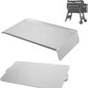 Drip Pan & Drip Pan Liners for Traeger Pro 780 Pellet Smoker Grill, BAC780 Drip Tray for Traeger 780 Pro, BAC520 Drip Tray Liners for Traeger Pro 780 Accessories, for Traeger Replacement Parts