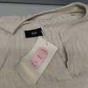 Alaster Queen Women's Autumn Dress Elegant Festive Winter Autumn Dress V-Neck Long Sleeve Short Knitted Dress Blouse Dress Party Dress Mullet with Pockets Autumn Dress, Small