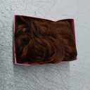 NAYOO Long Auburn Wavy Wig for Women 26 Inch Middle Part Curly Wavy Wig Natural Looking Synthetic Heat Resistant Fiber for Daily Party Use(26Inch Auburn)