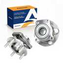 2-Pack 513413 Front Wheel Hub and Bearing Assembly Compatible with Subaru Forester 2014-2018/ Crosstrek 2016-2023/ Impreza 2014-2016/ XV Crosstrek 2014-2015, 5-Lugs w/ABS
