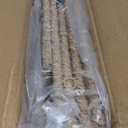 Decorative File Box 14 x 12 x 11 in Wicker Seagrass File Basket Organizer for Letter Size Hand Woven Hanging Filing Cabinet with Lid for Document Folder Home Office Decor, Water Hyacinth, Tricolor