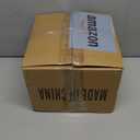 Docrin Plant Pots Ceramic: 6.5+5.3+4 Inch Flower Pots with Drainage Holes for Plants, Modern Flower Pots for Home and Office, Indoor-Outdoor - Set of 3/White and Black