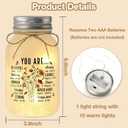 Inspiring Birthday Gifts for Women – Mason Jar Night Lights with "You Are"