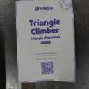 GROWGO Pikler Triangle Climber with Ramp - Toddler Climbing Toys Indoor Montessori Climbing Toy Set Pickle Triangle Montessori, Baby Climbing Toys Indoor, Pickler Set Wooden Play Gym, Kids Climbers GROWGO Pikler Triangle Climber GROWGO Pikler Triangl