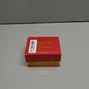 Coideal Glass Crystal Pen Pencil Cup Holder Square Clear Small Desk Table Organizer for Office School, Teacher and Student