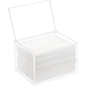 Mop Pad Holder Container, Floor Mopping Storage Acrylic Box for Fabric Softener Sheets, Clear