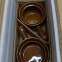 LE TAUCI French Onion Soup Bowls, 22 Ounces Ceramic Soup Bowls with Handles for Soup, Cereal, Chilli, Beef Stew, Soup Crocks Oven Safe and Stackable, Set of 2