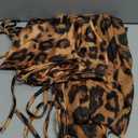 Ryehack Sexy 3 Piece Swimsuits for Women Bikini Sets and Cover Up Cutout Sleeveless Halter Sheer Mesh Maxi Dress Size M