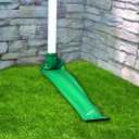 Frost King DE46 Automatic Plastic Drain Away Downspout Extender, Extends 4-Feet, Green