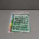 PerKoop 36 Sheets Science Fair Board Poster Boards Supplies 24 Self Adhesive Presentation Subtitles 4 Science Fair Project Titles 8 Personalized Letter Sticker for Classroom