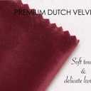 2 x Vitalizart Red Velvet Ribbon Set 3/8" x 15 Yd Burgundy Wooden Spool Fabric Trim 3 Rolls * 5 Yd for Christmas Wreath Decoration Handmade Craft Ornaments Gift Wrapping & Bow Making