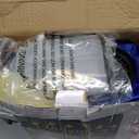 4 FT Hanukkah Inflatable Outdoor Decorations, Chanukah Gnomes Holding Menorah and Gift Box Blow up,Build-in Led Light for Party Yard Holiday Outdoor Decor