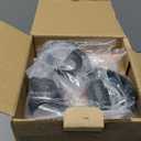 1-Light Vintage Wall Sconce, Yosoan Black Industrial Fixture Light with Elegant Gooseneck Curved Rod, Indoor Clear Glass Shade Wall Lamp Lighting for Bathroom Porch Kitchen Living Room Restaurant