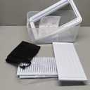 Kiss Core Upgrade Pull Out Bread Slicer for Homemade Bread with Bread Box, Foldable Bread Slicing Guide,Removable Cutting Board, Slice Evenly, Bread cutter slicer Suitable for Bread Making Supplies