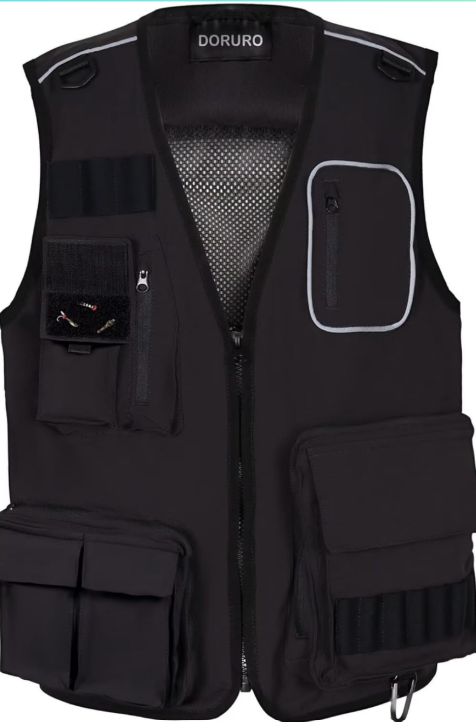 Kids Outdoor Vest Sleeveless Jackets Mesh Fishing Hiking Vest Multi-pocket Outwear Boys