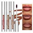 Peel Off Lip Stain Tattoo Set, 3 Colors Peel Off Lip Liner, Removable Lip Liner Set, Matte Finish Waterproof Lip Liner Pencil, Transfer-proof Peel Off Lip (3Colors/Set, B) (1 Count (Pack of 3))