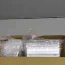 Kootek 9 Pcs Drawer Organizer Set, 4-Size Bathroom Vanity Trays Makeup Desk Dividers Versatile Storage Bins Clear Plastic Container for Dresser, Bedroom, Kitchen, Office