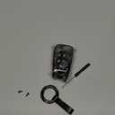 Heavy Metal Key Fob Cover Case Protector Compatible with Chevrolet Equinox Camaro Cruze Malibu Impala Spark Sonic GMC Buick Terrain Encore Allure Regal (B-Model-Black)