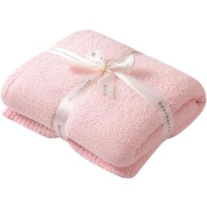 bearberry Super Soft Fluffy Throw Blanket Lightweight Cozy Warm Throw Blankets for Couch Bed Sofa All Season (Pink, 40x50)
